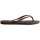 HAVAIANAS SLIM DARK BROWN/METAL ACOUSED 39/40