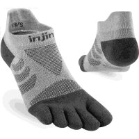 Injinji WOMENS ULTRA RUN NO-SHOW SLATE M/L