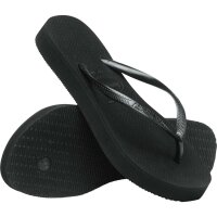 HAVAIANAS SLIM FLATFORM BLACK 35/36