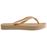 HAVAIANAS SLIM FLATFORM GOLDEN 35/36