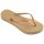 HAVAIANAS SLIM FLATFORM GOLDEN 35/36