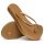 HAVAIANAS SLIM FLATFORM SPARKLE BRONZE EUR 37/38