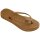 HAVAIANAS SLIM FLATFORM SPARKLE BRONZE 37/38