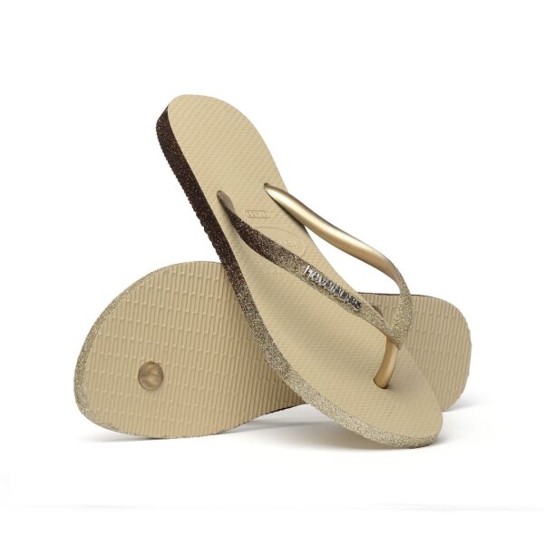 HAVAIANAS SLIM SPARKLE II SAND GREY 35/36