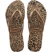 Havaianas SLIM ANIMALS SAND GREY/GOLDEN (EU: 29/30)