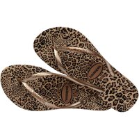 Havaianas SLIM ANIMALS SAND GREY/GOLDEN (EU: 29/30)