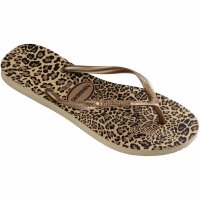 Havaianas SLIM ANIMALS SAND GREY/GOLDEN (EU: 31/32)