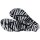 HAVAIANAS SLIM ANIMALS GLITTER BLACK 39/40