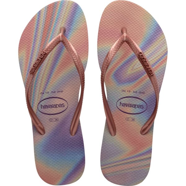 Havaianas SLIM IRIDESCENT BALLET ROSE (EU: 41/42)