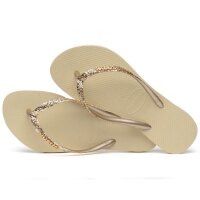 Havaianas SLIM GLITTER II SAND GREY (EU: 37/38)