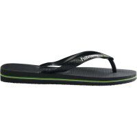 HAVAIANAS BRASIL LOGO BLACK/BLACK 35/36