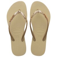 HAVAIANAS SLIM GLITTER II SAND GREY 41/42