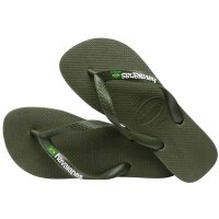 HAVAIANAS BRASIL LOGO GREEN/GREEN 43/44