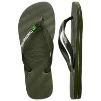 HAVAIANAS BRASIL LOGO GREEN/GREEN 43/44