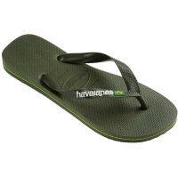 HAVAIANAS BRASIL LOGO GREEN/GREEN 43/44