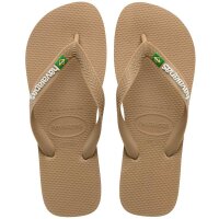 HAVAIANAS BRASIL LOGO ROSE GOLD 41/42