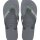 HAVAIANAS BRASIL LOGO STEEL GREY/STEEL GREY 33/34