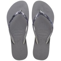 Havaianas SLIM GLITTER II STEEL GREY (EU: 37/38)