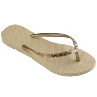 HAVAIANAS SLIM GLITTER II SAND GREY EU: 31/32