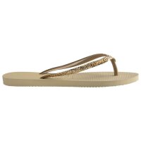 HAVAIANAS SLIM GLITTER II SAND GREY EU: 31/32