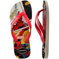 Havaianas TOP MARVEL CLASSICS BEIGE STRAW/RED RUBY (EU: 37/38)