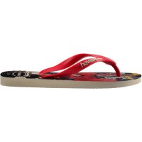Havaianas TOP MARVEL CLASSICS BEIGE STRAW/RED RUBY (EU: 37/38)