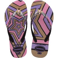 Havaianas KIDS SLIM GLITTER TRENDY BLACK (EU: 29/30)