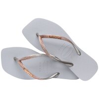 Havaianas SLIM SQUARE GLITTER ICE GREY (EU: 41/42)