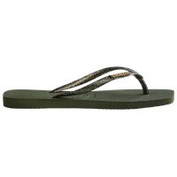 Havaianas SLIM SQUARE LOGO METALLIC GREEN (EU: 43/44)