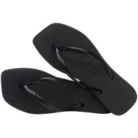 HAVAIANAS SQUARE BLACK 39/40