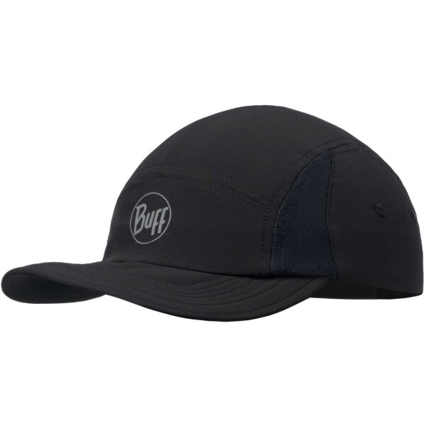 Buff® 5 PANEL GO CAP SOLID BLACK L/XL