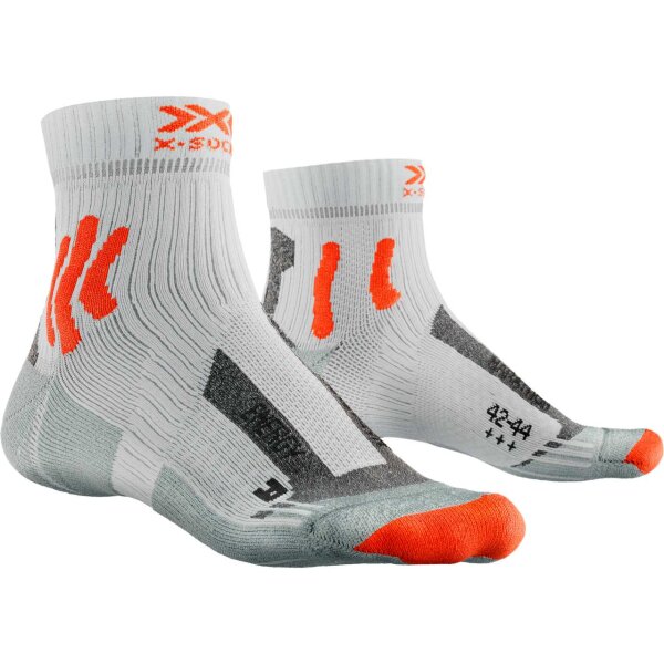 X-SOCKS® MARATHON ENERGY 4.0 MEN ARCTIC WHITE/TRICK ORANGE 39-41