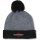 Callaway HW CG TA POM BEANIE DK GRY/BLK 23