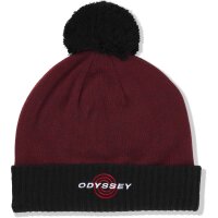 Callaway HW CG TA POM BEANIE WINE/BLK 23