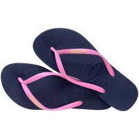 Havaianas Slim Logo Ice Blue/Coralnew Gr. (EU: 31/32)