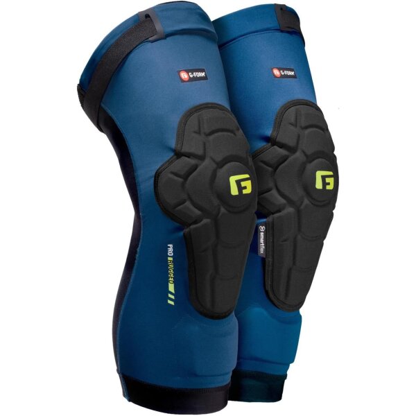 G-FORM KNIESCHONER PRO RUGGED 2 BLACK-BLUE