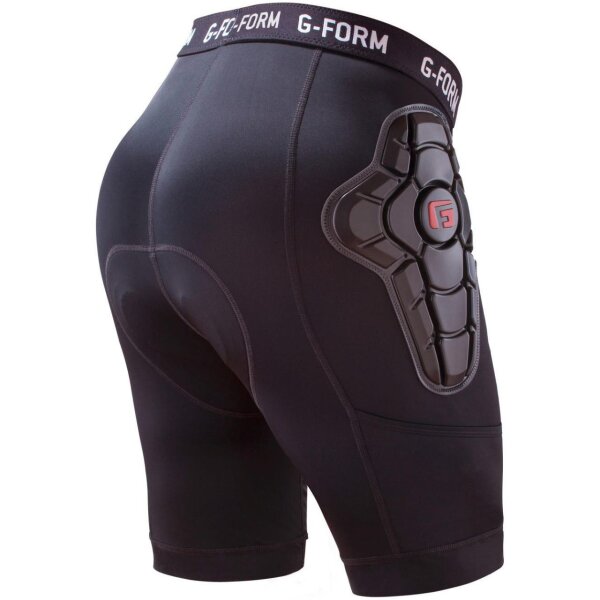 G-Form Mens Pro-X3 Bike Short Liner Black