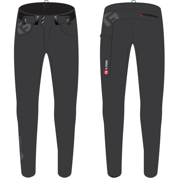 G-FORM MEN PANT, RHODE CHARCOAL