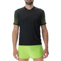 UYN Exceleration T-Shirt Black/Lime M
