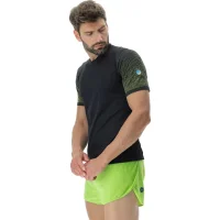 UYN Exceleration T-Shirt Black/Lime M