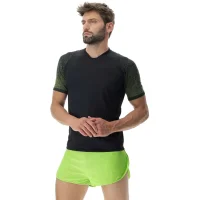 UYN Exceleration T-Shirt Black/Lime M
