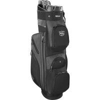 Wilson Staff Golf I-Lock 3 Cart Bag Mens Trolley Bag 14 Way Divider Black/Charcoal