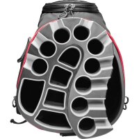 Wilson Staff Golf I-Lock 3 Cart Bag Mens Trolley Bag 14 Way Divider Black/Red