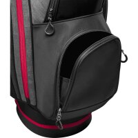 Wilson Staff Golf I-Lock 3 Cart Bag Mens Trolley Bag 14 Way Divider Black/Red