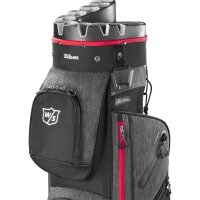 Wilson STAFF I-LOCK 3 CART BAG  Black/Red