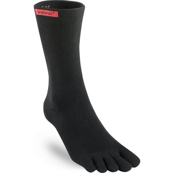 Injinji SPORT ORIGINAL WEIGHT CREW BLACK