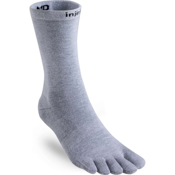 Injinji LINER CREW HEATHER GRAY