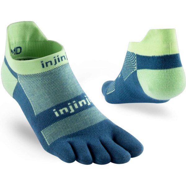 Injinji RUN LIGHTWEIGHT NO SHOW SEAFOAM