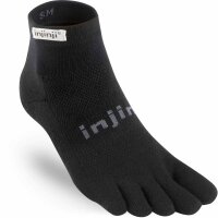 Injinji RUN LIGHTWEIGHT MINI-CREW BLACK