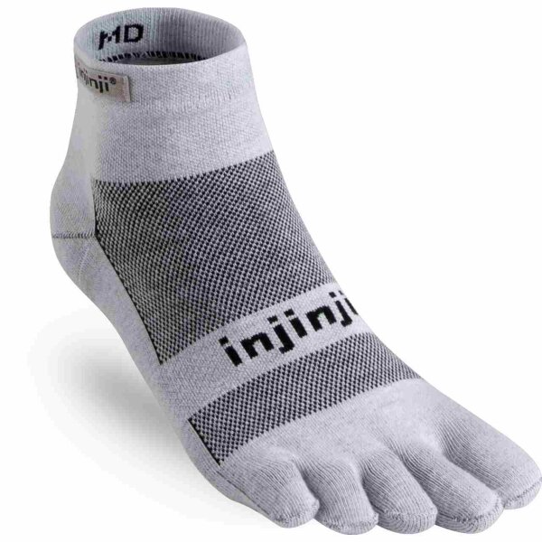 Injinji RUN LIGHTWEIGHT MINI-CREW GRAY